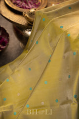 handwoven meenkari kuttu border silk by silk gadwal