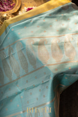 handwoven meenkari kuttu border silk by silk gadwal