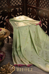 handwoven mulberry silk by silk gadwal