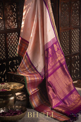 handwoven mulberry silk by silk kuttu gadwal