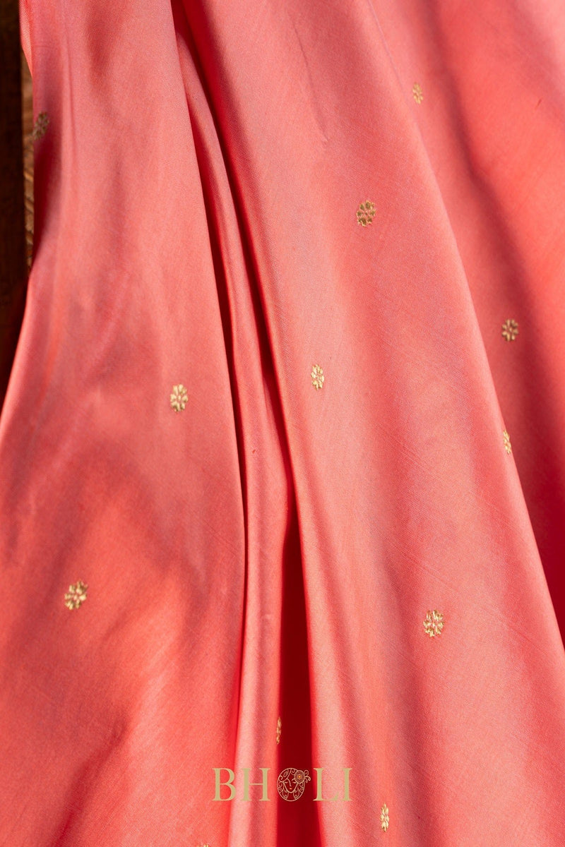 Handwoven narali paithani pure mulberry silk saree