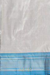 Handwoven narali paithani pure mulberry silk saree