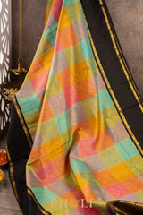 handwoven orissa inspired motifs kai korvai pure silk kanjivaram