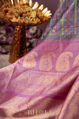handwoven pastel silk by silk kuttu gadwal