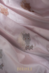 handwoven pure katan silk kaduwa buta banarasi