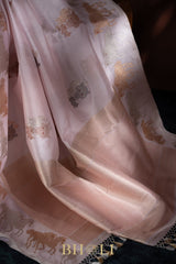 handwoven pure katan silk kaduwa buta banarasi