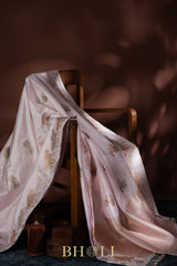 handwoven pure katan silk kaduwa buta banarasi