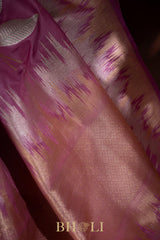 handwoven pure katan silk kaduwa meenakari banarasi