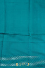 handwoven pure katan silk mashru border contemporary banarasi