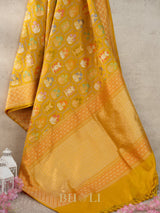 handwoven pure katan silk royal kaduwa jaal banarasi