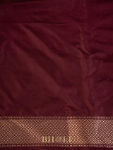handwoven pure kora silk with kadiyal katan border banarasi
