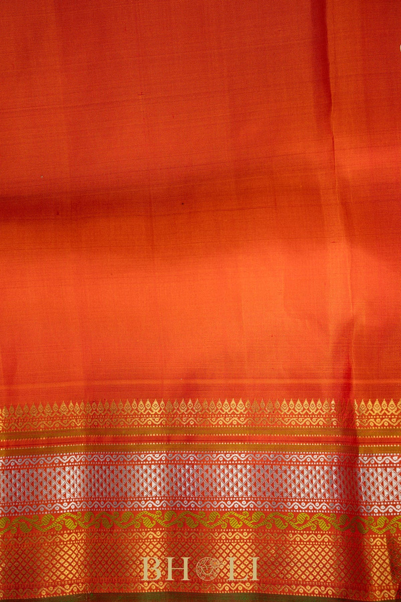 handwoven pure silk premium gadwal