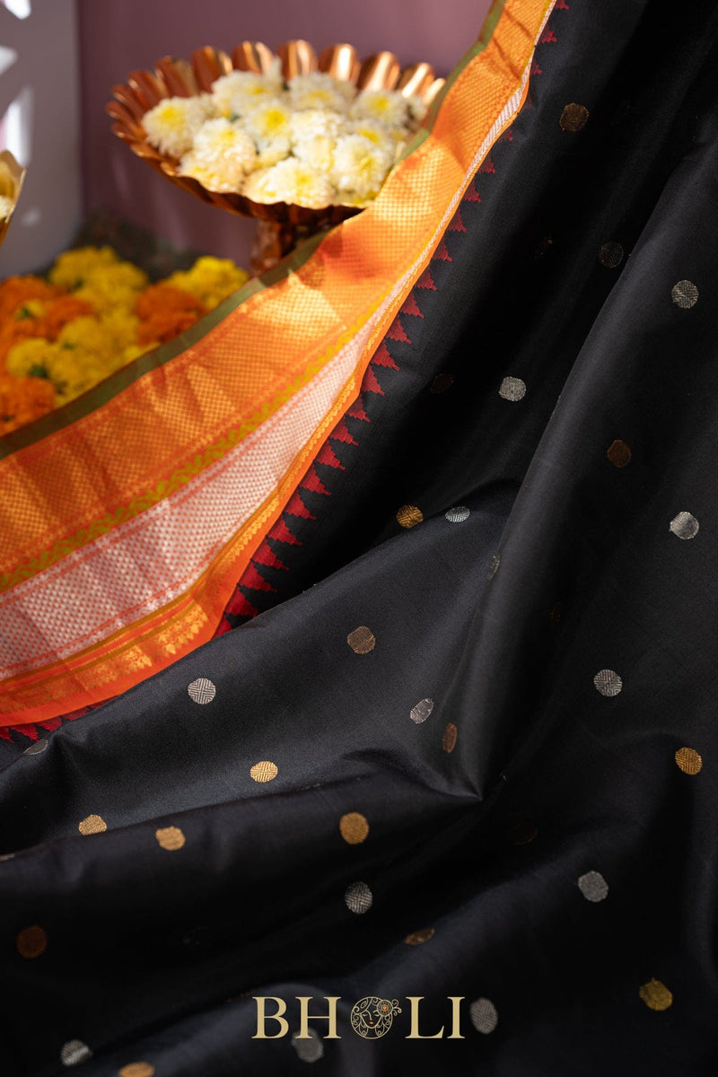 handwoven pure silk premium gadwal