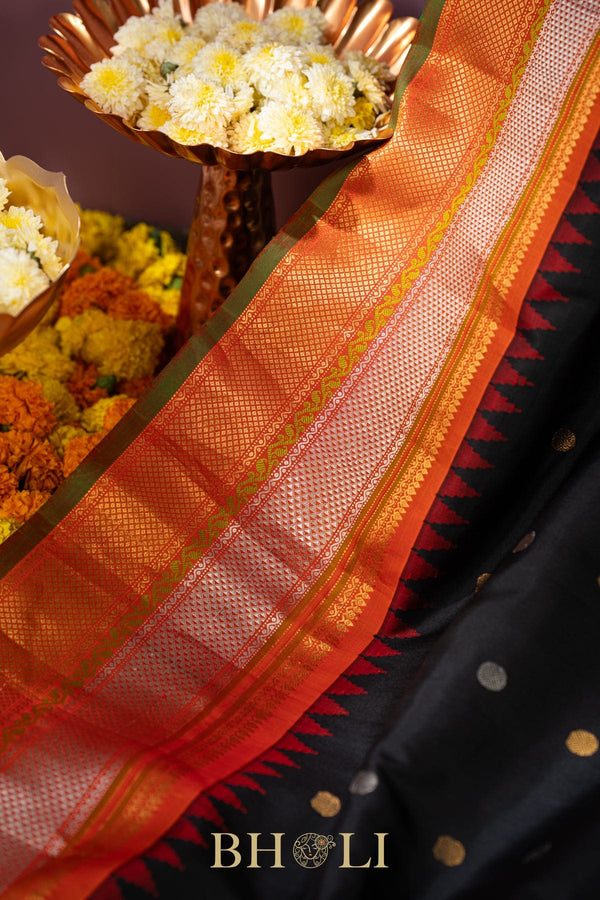 handwoven pure silk premium gadwal