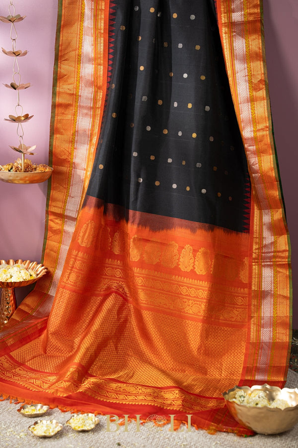 handwoven pure silk premium gadwal