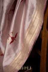 handwoven tissue brocade kaduwa buta katan silk banarasi