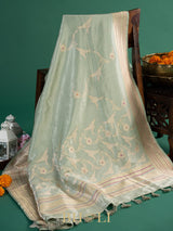 handwoven tissue silk kaduwa modern classic banarasi