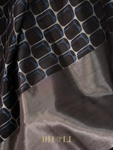 honey comb pattern tanchoi mashru silk banarasi