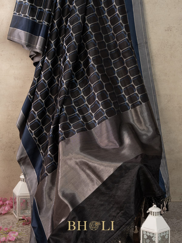 honey comb pattern tanchoi mashru silk banarasi