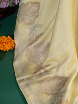 light green kaduwa sona rupa border butas katan silk banarasi