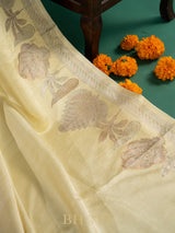 light green kaduwa sona rupa border butas katan silk banarasi