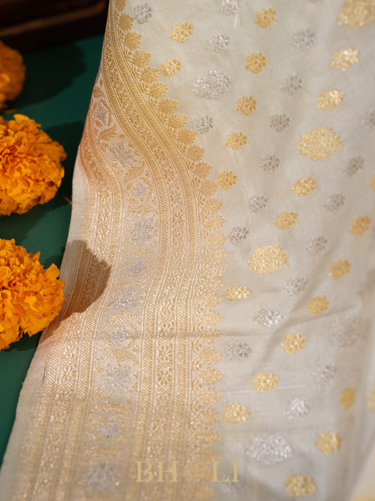 modern classic sona rupa kaduwa pure katan silk banarasi | Bholi Sarees