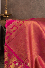 modern classics pure mulberry silk kai korvai kanjivaram