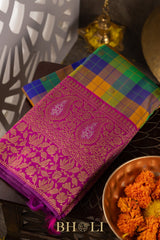 paalum pazhamum pure zari mulberry silk kai korvai kanjivaram