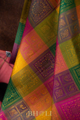 PALUM PAZHAMUM pure silk orissa inspired motifs kanjivaram