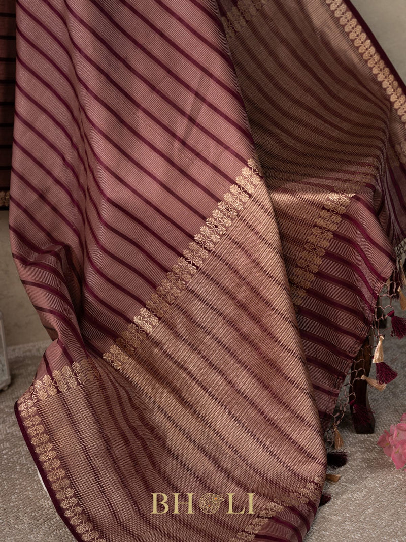 pure katan silk handwoven kaduwa border banarasi