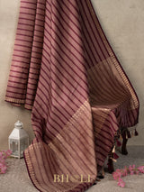 pure katan silk handwoven kaduwa border banarasi