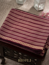 pure katan silk handwoven kaduwa border banarasi