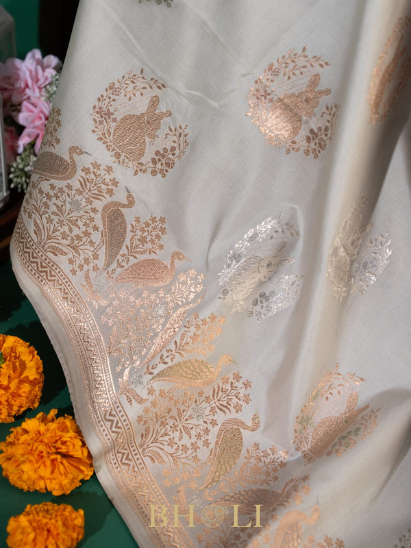 pure katan silk kaduwa buta banarasi