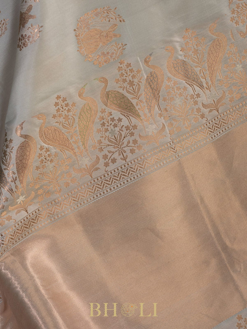pure katan silk kaduwa buta banarasi