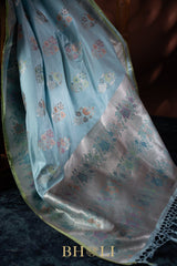 pure mulberry katan silk kadwa meenakari buta banarasi