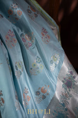 pure mulberry katan silk kadwa meenakari buta banarasi