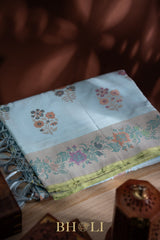 pure mulberry katan silk kadwa meenakari buta banarasi