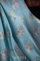 pure mulberry katan silk kadwa meenakari buta banarasi