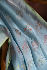 pure mulberry katan silk kadwa meenakari buta banarasi