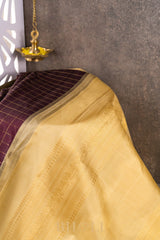 pure zari handwoven kai korvai mulberry silk kanjivaram