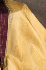 pure zari handwoven kai korvai mulberry silk kanjivaram