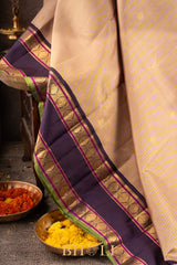 pure zari kai korvai mulberry silk vintage kanjivaram