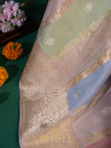rangkat kora silk kaduwa handwoven banarasi