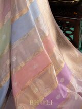 rangkat kora silk kaduwa handwoven banarasi