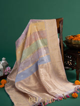 rangkat kora silk kaduwa handwoven banarasi