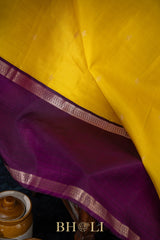 rettai pettu mulberry silk korvai plain body kanjivaram
