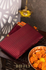 rettai pettu plus buta pure zari silk kanjivaram