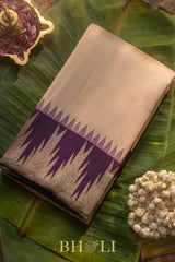 thazampoo reku etukol handwoven kai korvai silk kanjivaram