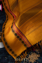 thread work pure mulberry silk korvai kanjivaram